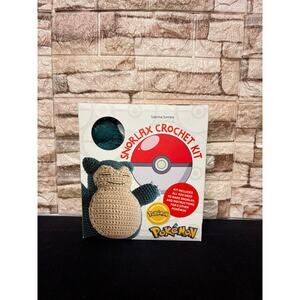 Pokémon Crochet Snorlax Kit by Sabrina Somers opened Complete In Box